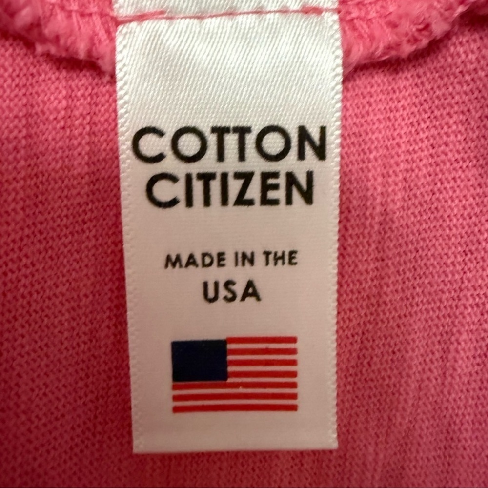 Cotton Citizen Pink Muscle Tee - Size Large - NWT - Picture 4 of 6